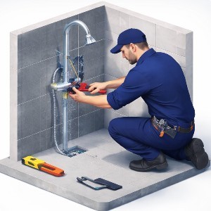 Walk-in Shower Installation